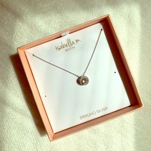 Isabella M Boston sterling silver necklace